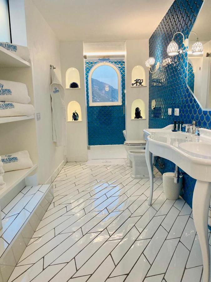 Villa Diamond Luxury Suite بوسيتانو المظهر الخارجي الصورة